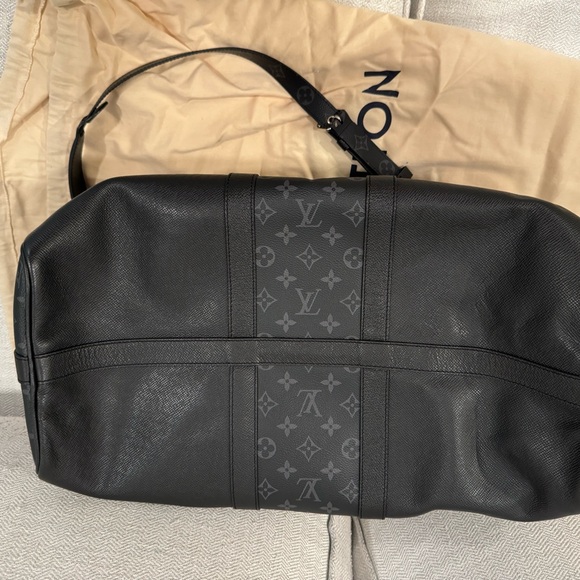 louis vuitton keepall bandouliere bag monogram taigarama 50 - Picture 9 of 10